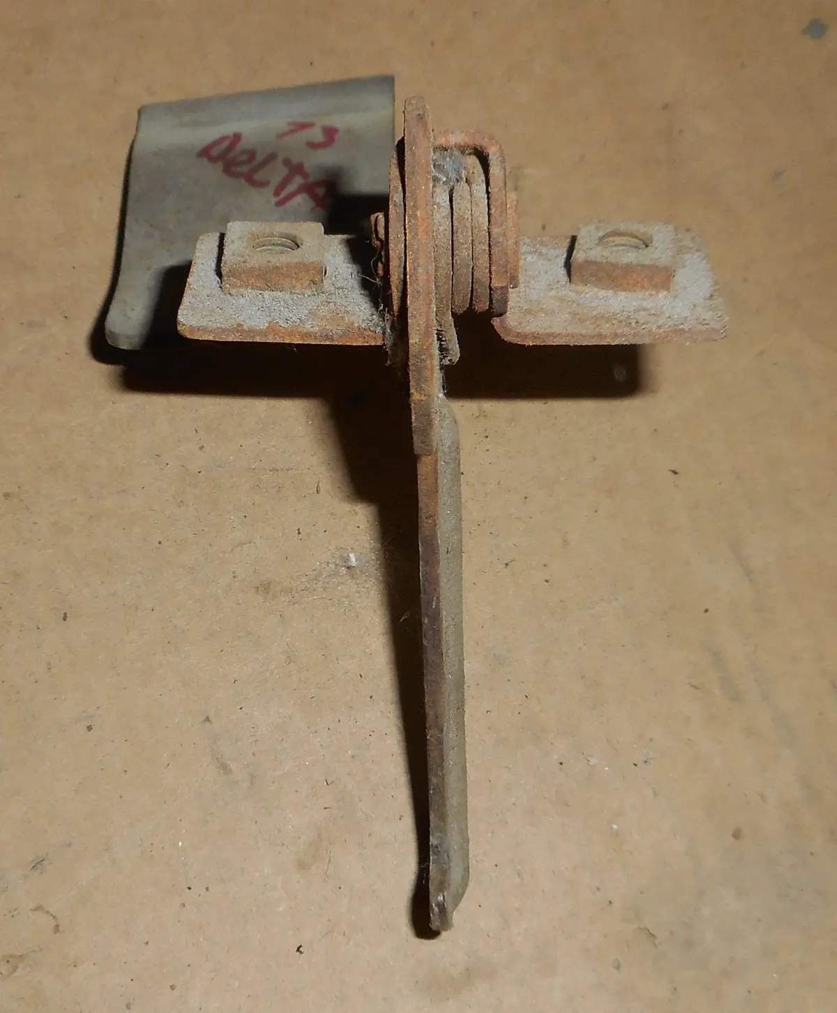 Hood Safety Latch, On Hood, Used, 73 Delta, 98 1