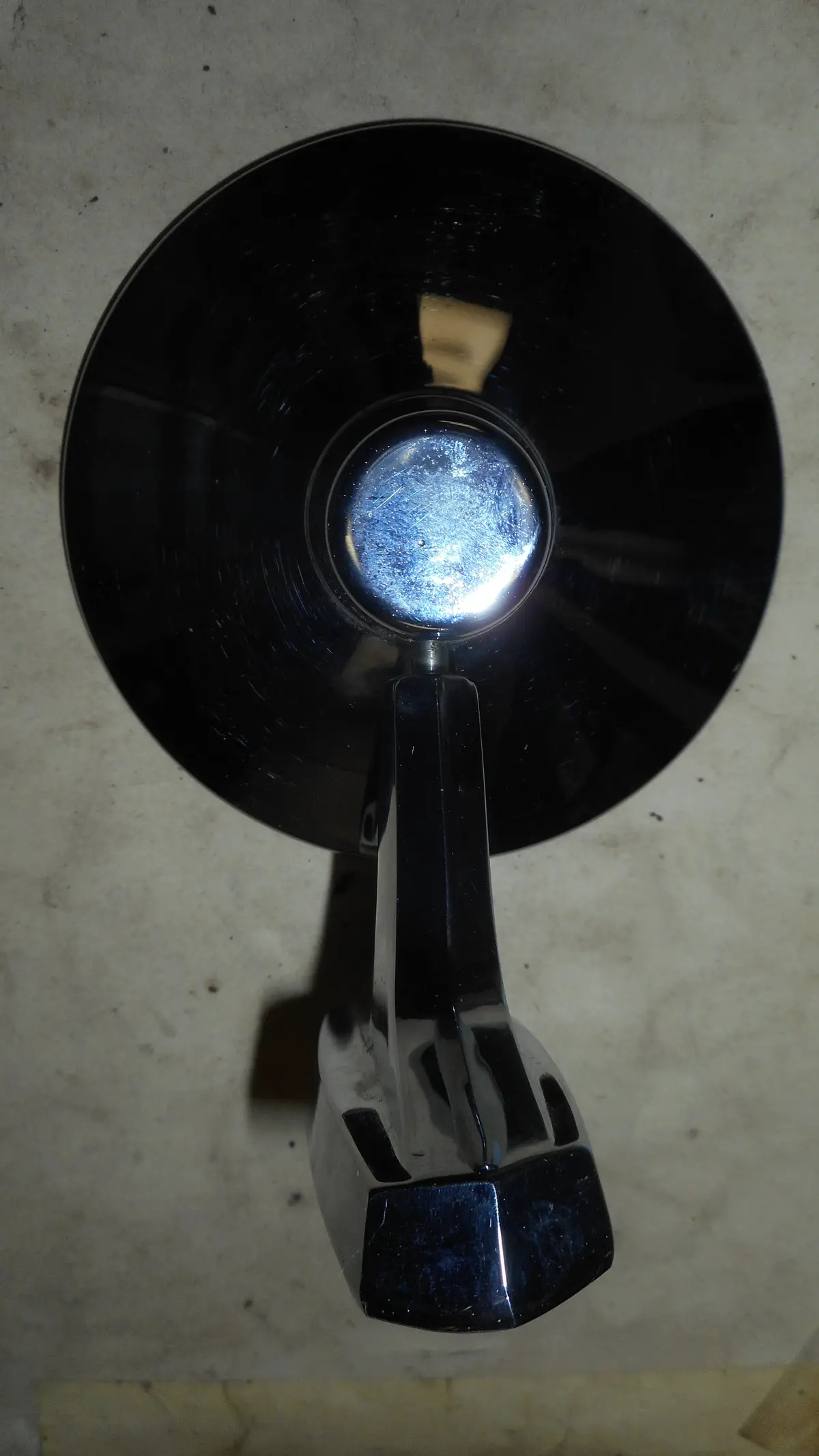 Door Mirror, Left, Chrome, Used, 67 Cutlass 1