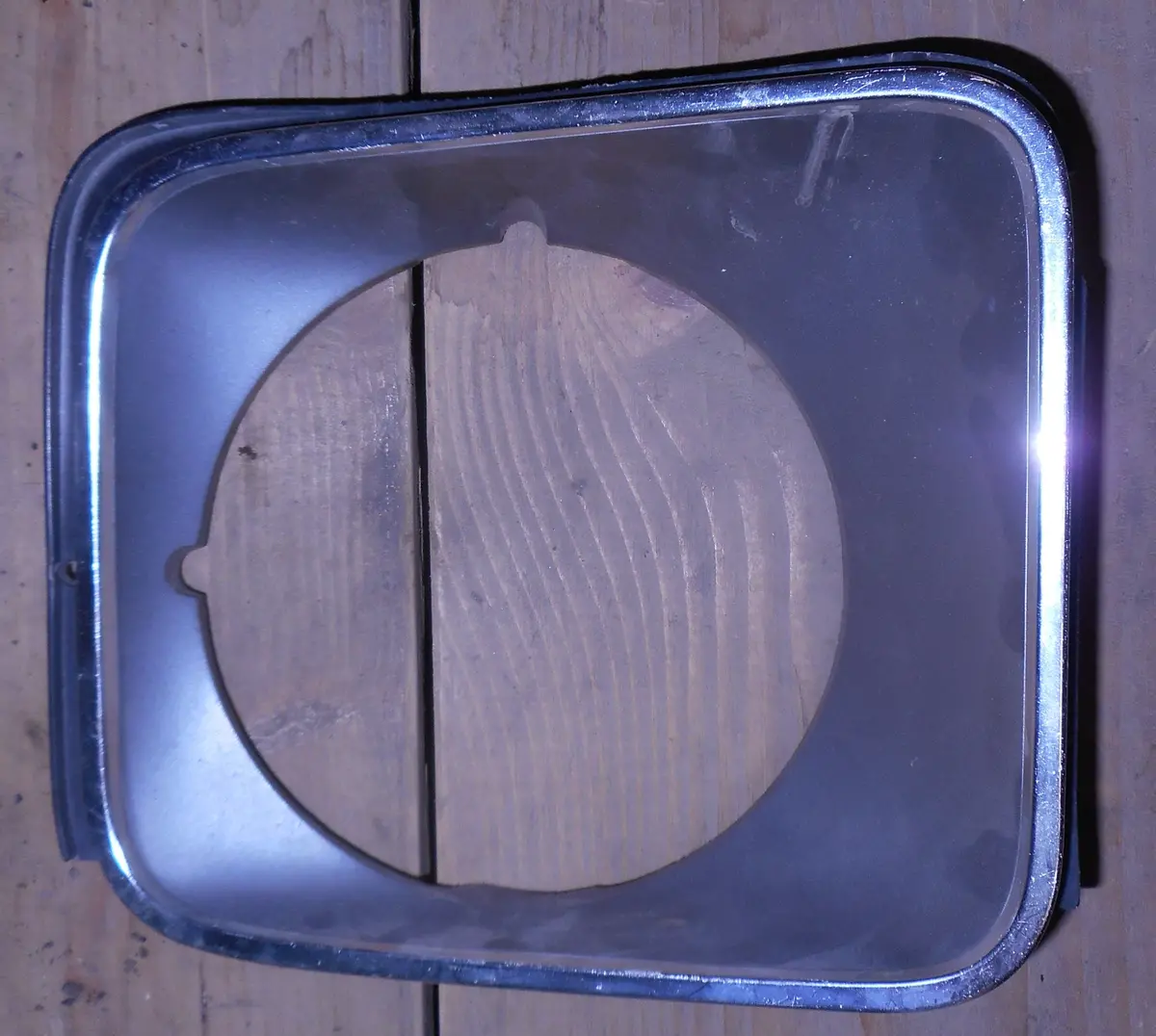 Headlight Bezel, Right Used 77 Nova Concours, 78 Custom 1