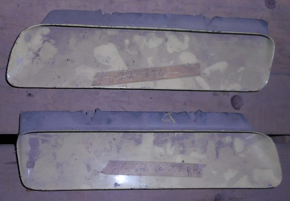 Hood Scoops ,Pair, Used, 71-72 Gto 1
