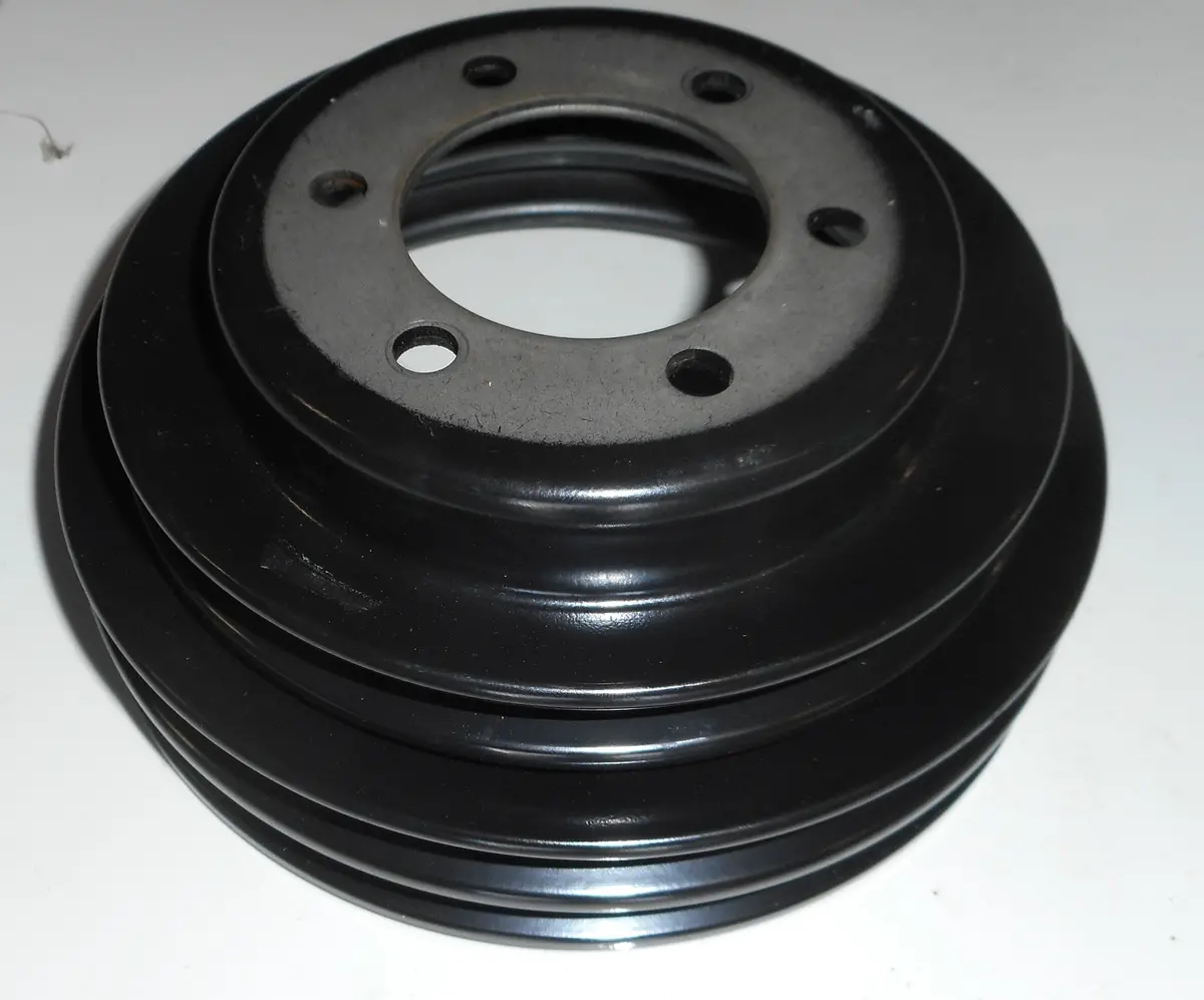 Crank Pulley, 3 Groove, 350 & Ac,Used  71-87 Buick 1