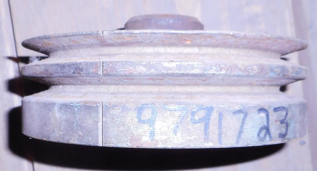 Harmonic Balancer , W/Ohc 6, 4Bbl Carb, Used, 68-69 Pontiac 1