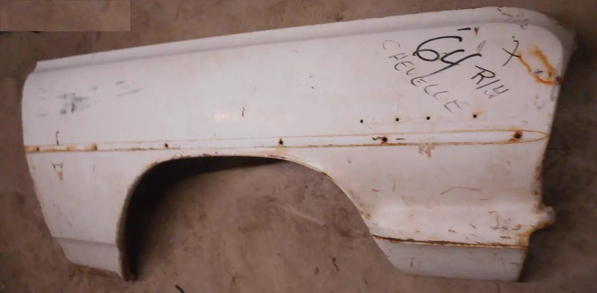 Front Fender, Right, Used, 64 Chevelle 1