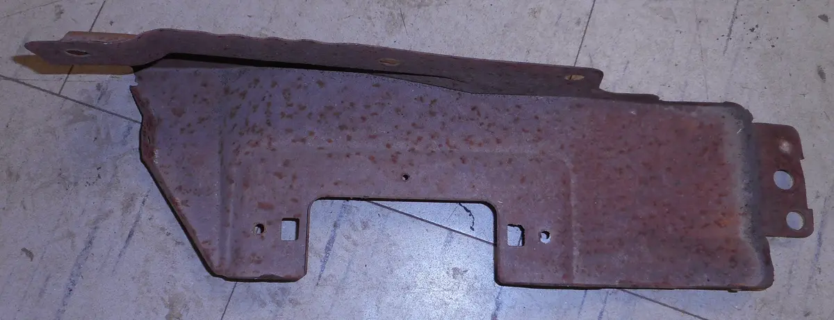 Front Wheel Well Extension ,Right Used, 65 Impala 1