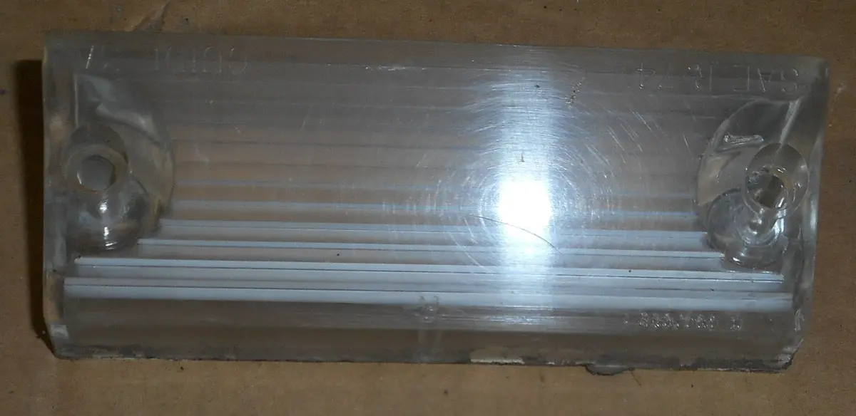 Backup Light Lens, Used, Each, 74 75 Cutlass 1