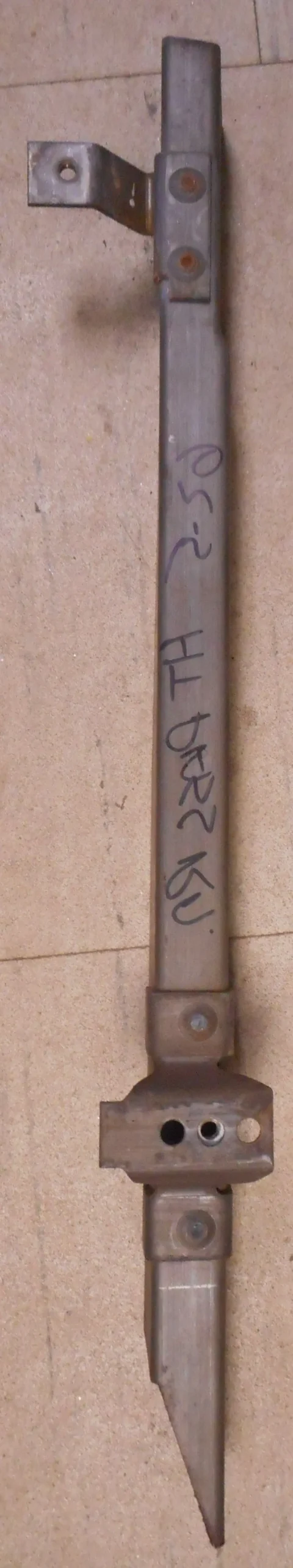 Door Glass Rear Track, Left, Used, 62-65 Nova 1