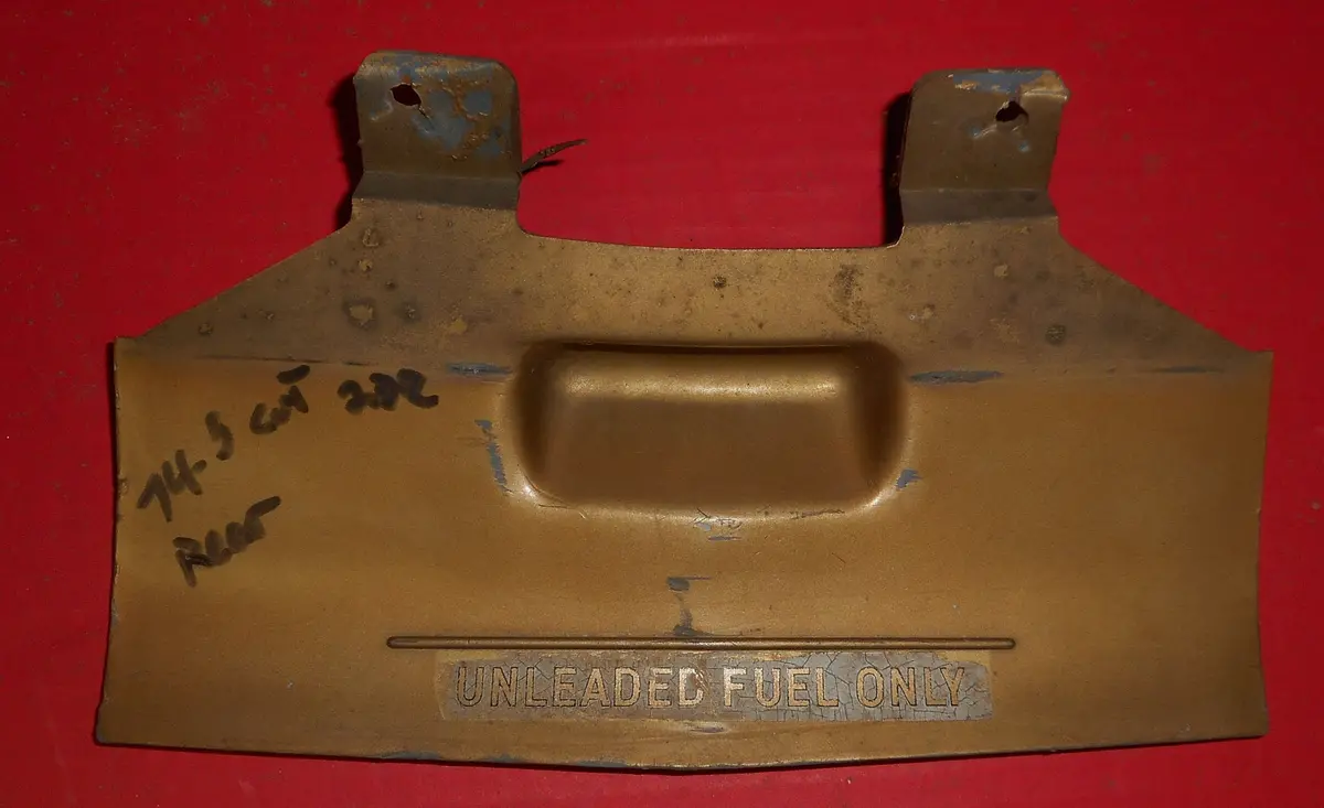 Gas Door To Bumper Filler, Rubber, Used 74-5 Cutlass 1