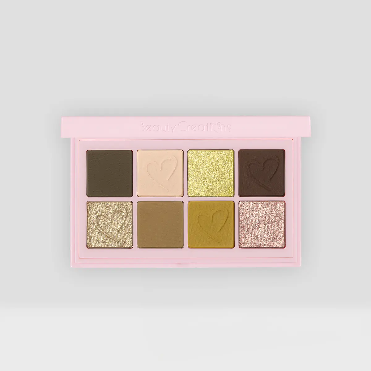 Paleta De Sombras Duet Mini Snap Palette "Modern Greens" - Beauty Creations 1