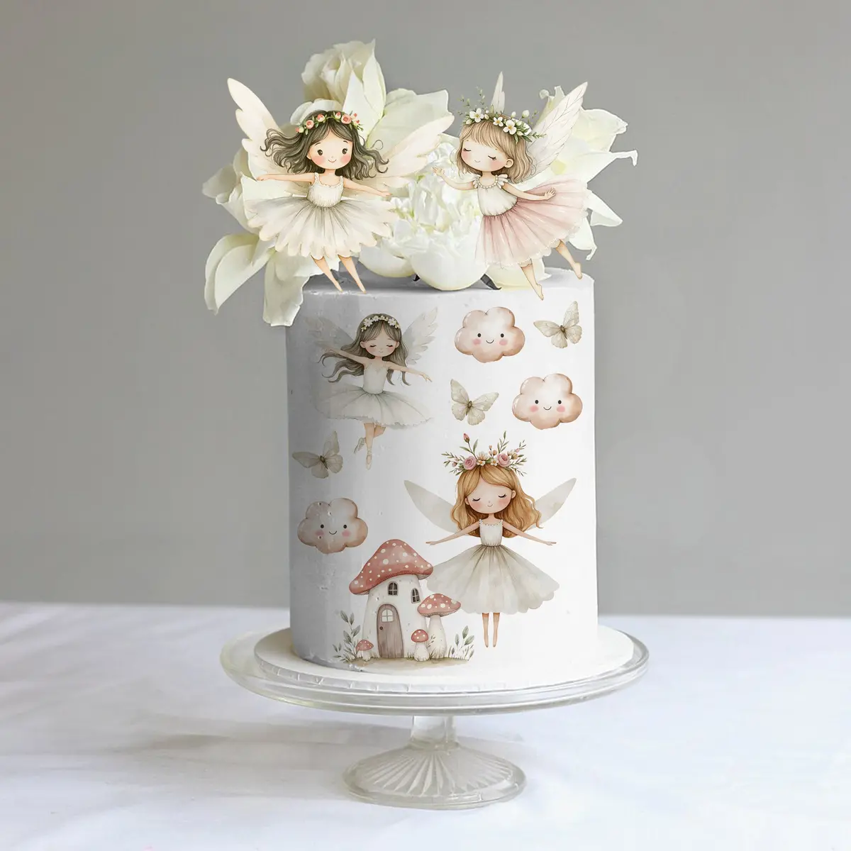 Fairy & Butterfly Edible Icing Cutout Characters 1