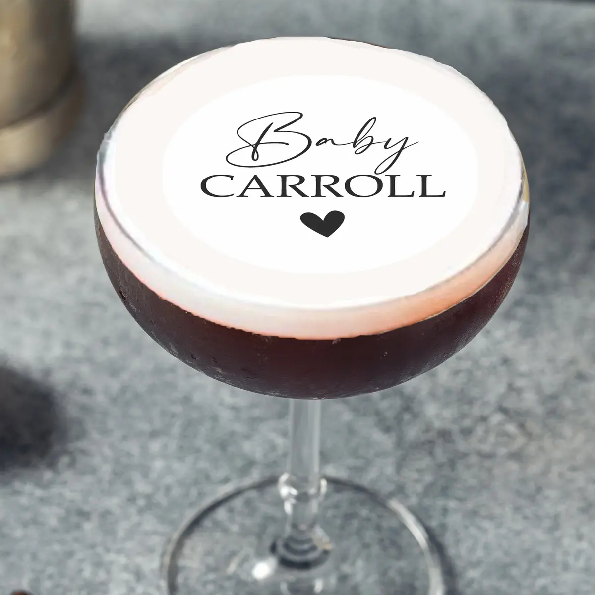 Baby Shower Edible Cocktail Drink Toppers 1