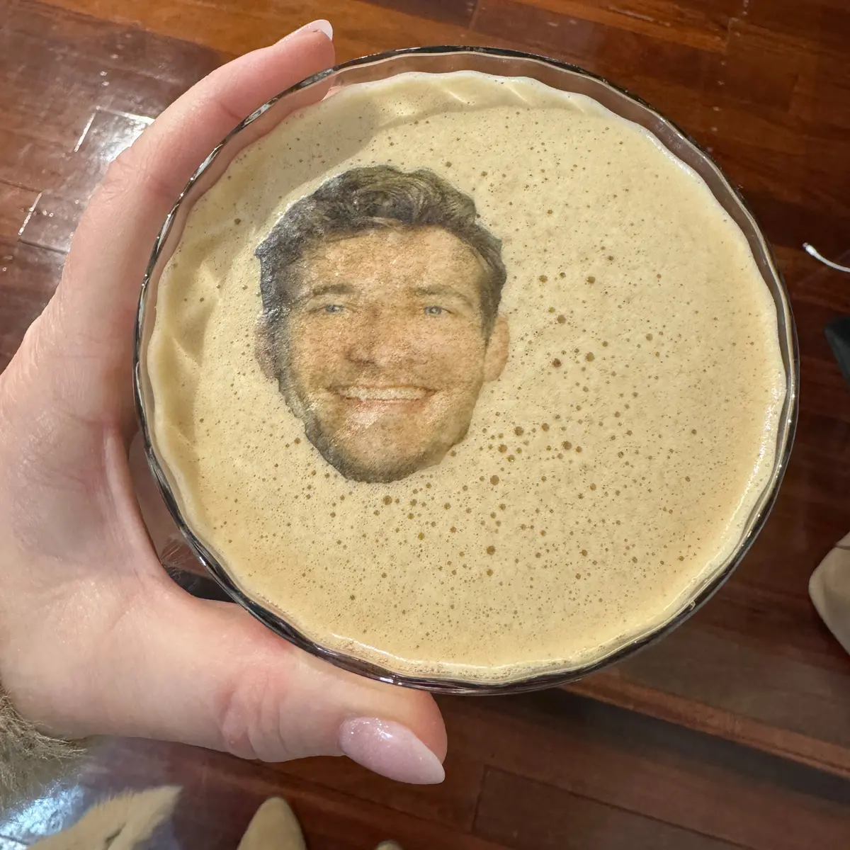 Face Photo Portrait Custom Cutout Edible Cocktail Drink Toppers 1