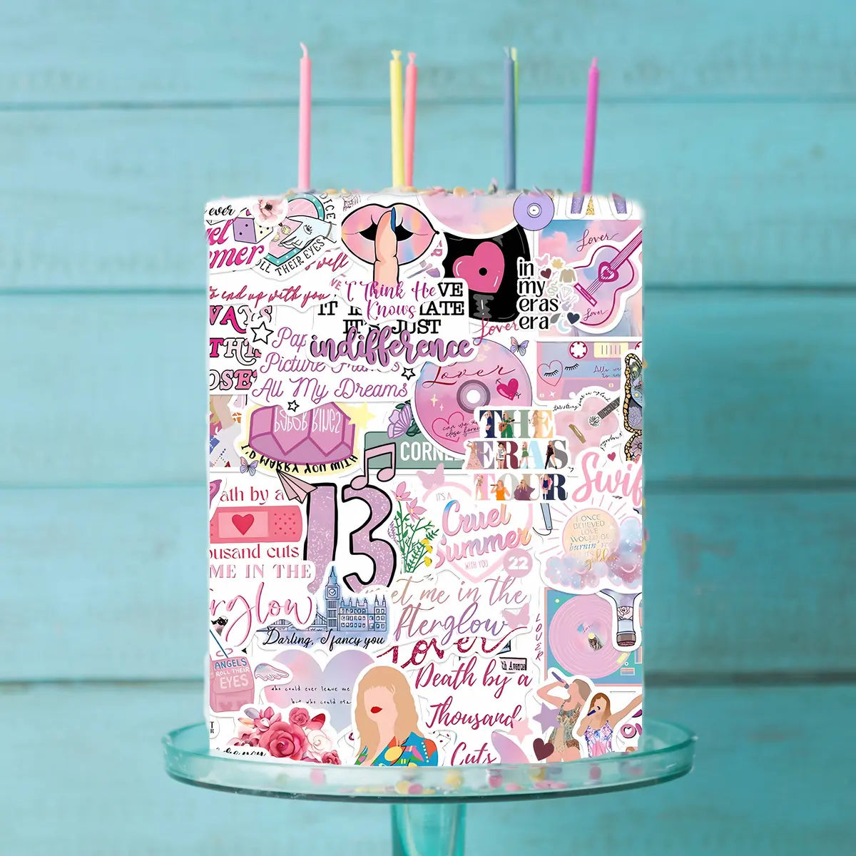 Taylor Swift Eras Edible Icing Cake Wrap 1