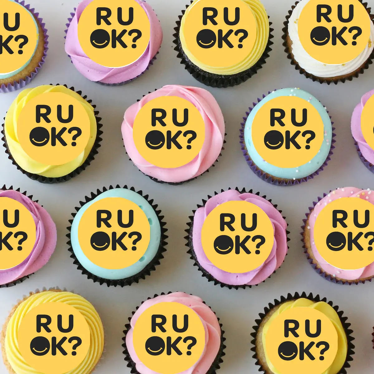Ruok Pre-Cut Mini Edible Cupcake Or Cookie Toppers 1