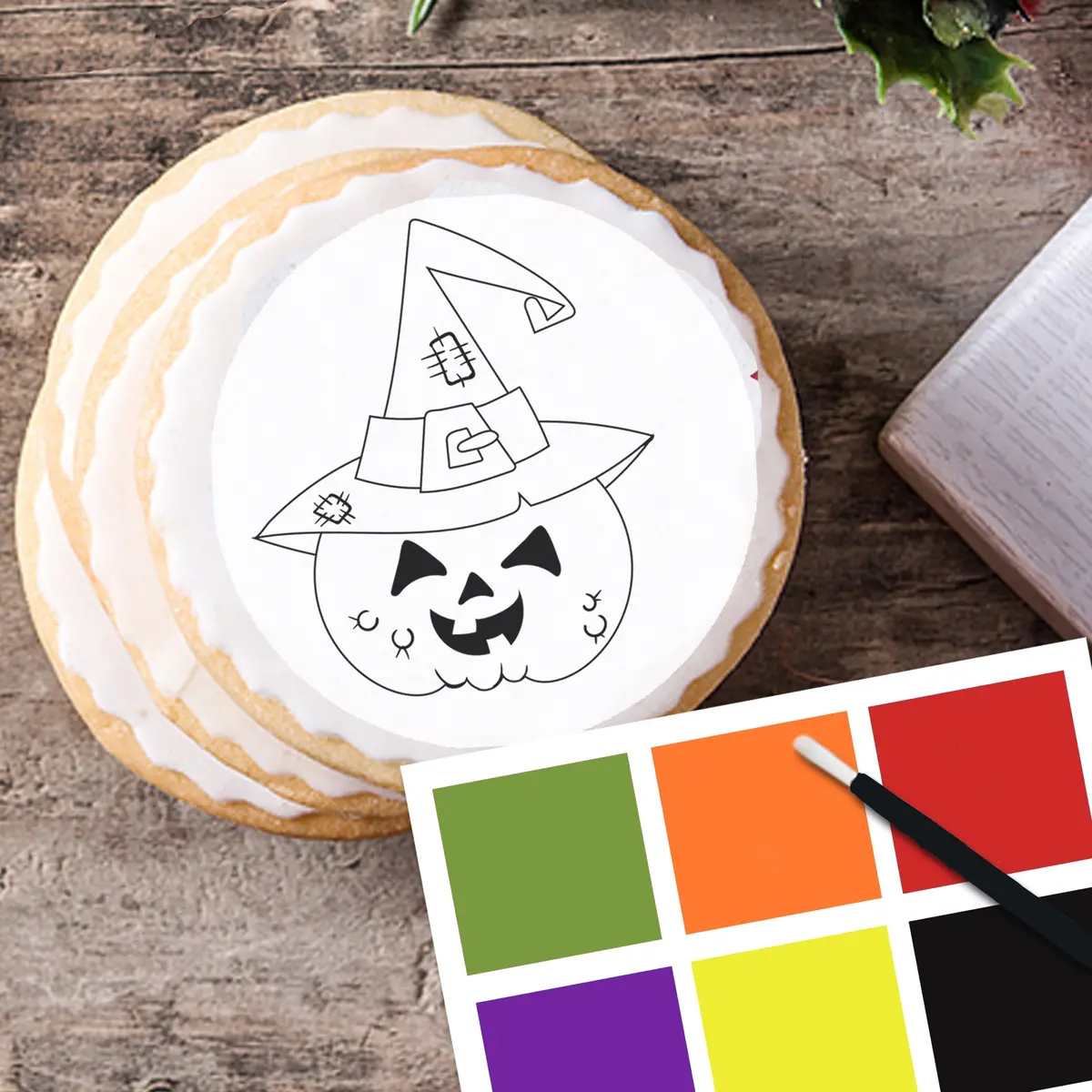 Halloween Pre-Cut Pyo Cookie Toppers 1