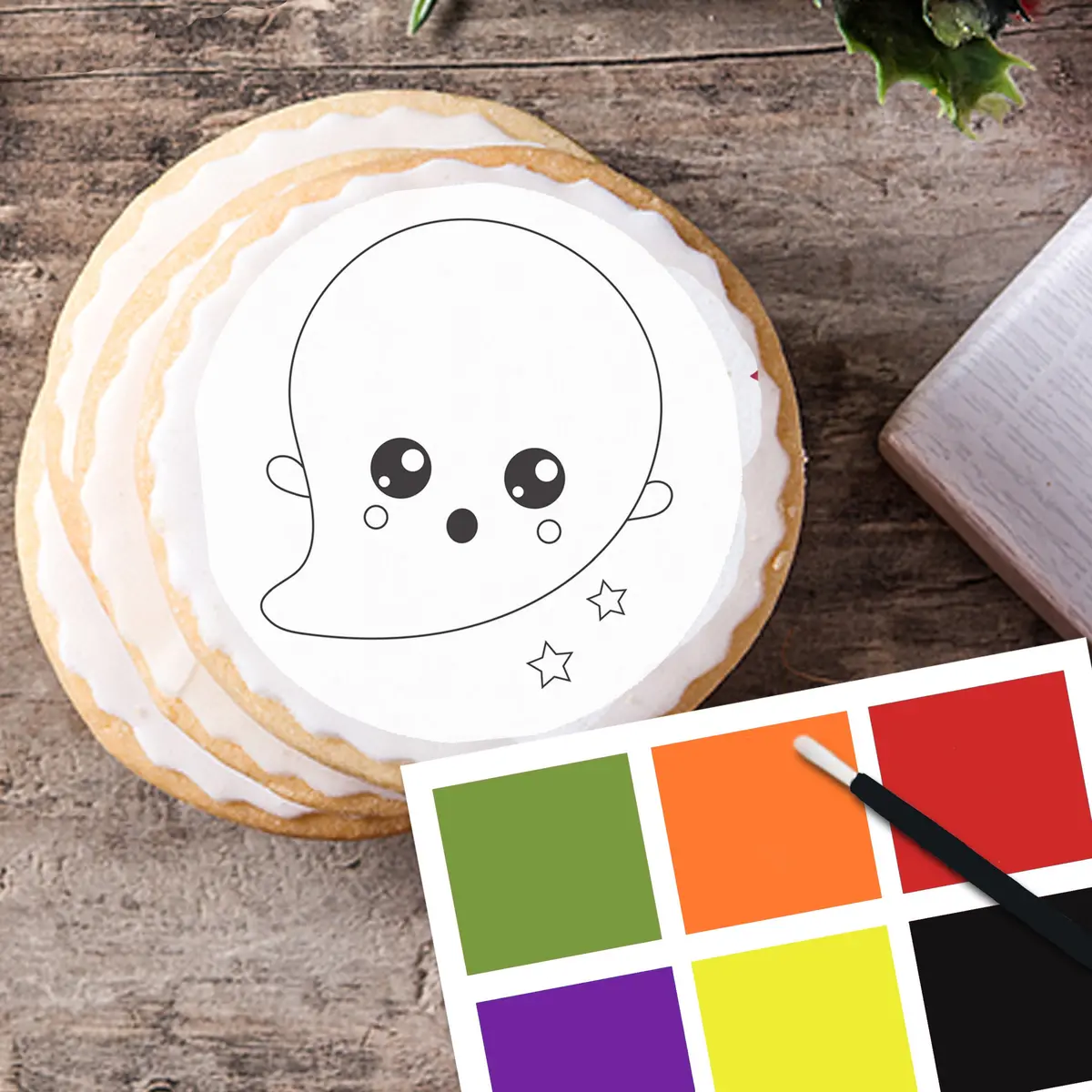 Halloween Pre-Cut Pyo Cookie Toppers 1