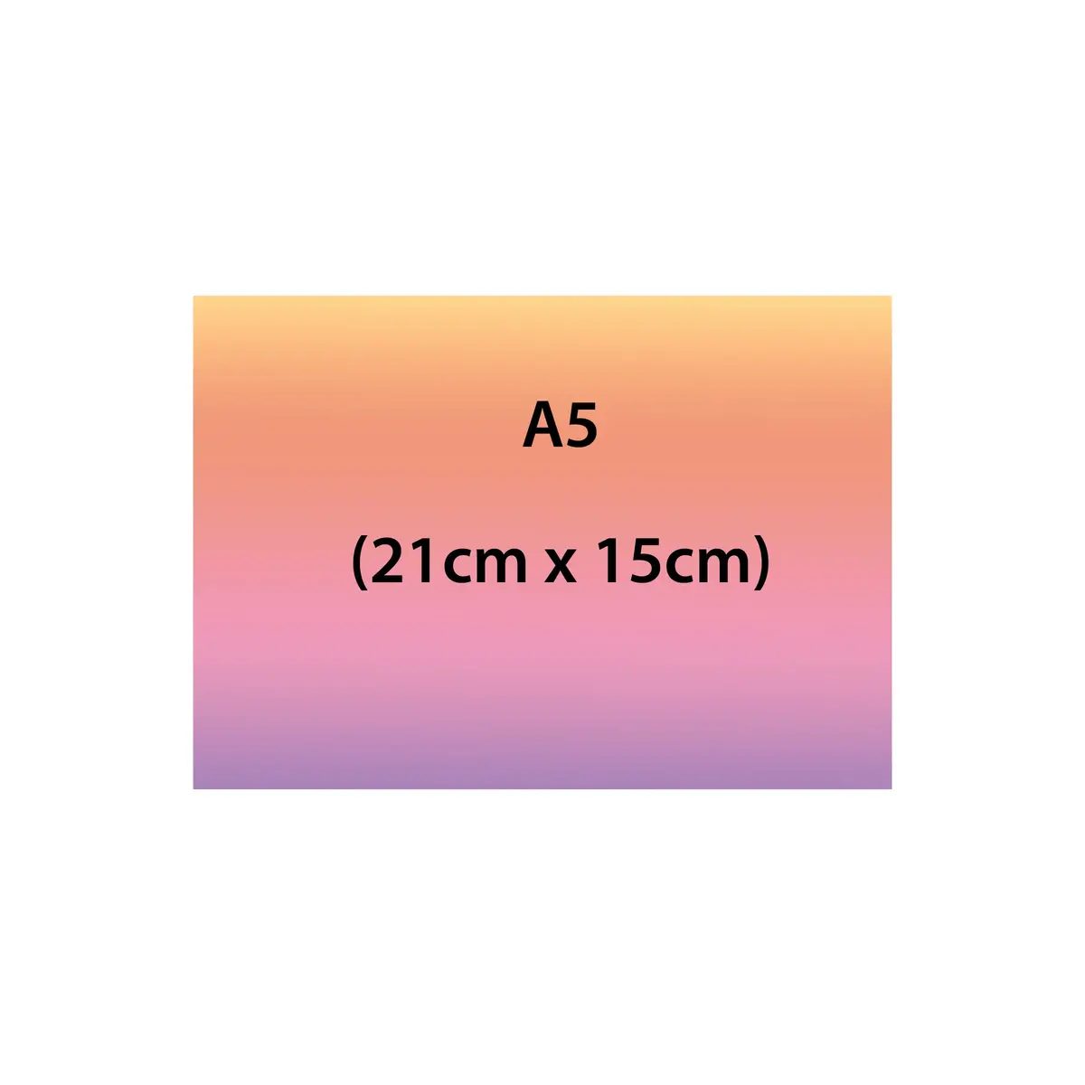 A5 Rectangle Custom Edible Icing Image Cake Topper 1