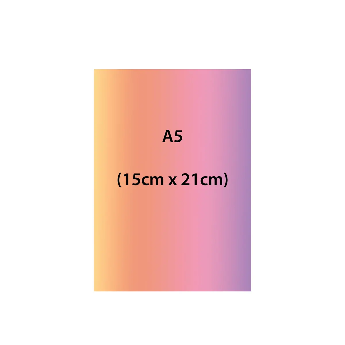 A5 Rectangle Custom Edible Icing Image Cake Topper 1
