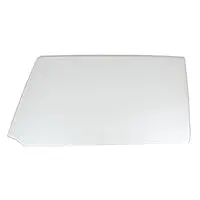 Door Glass, Left, Clear New 66-67 Gto Skylark Cutlass 1