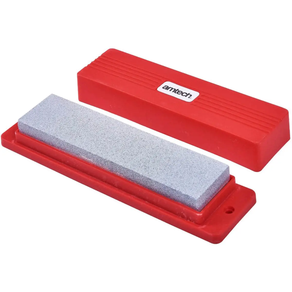 Amtech 8" Sharpening Stone And Box Set 1