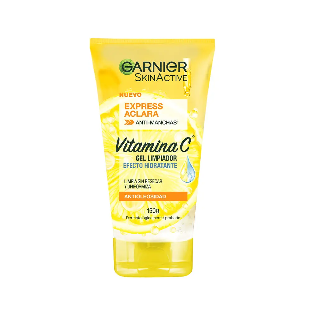 Express Aclara Gel Limpiador Facial 150Ml - Garnier Skin Active 1