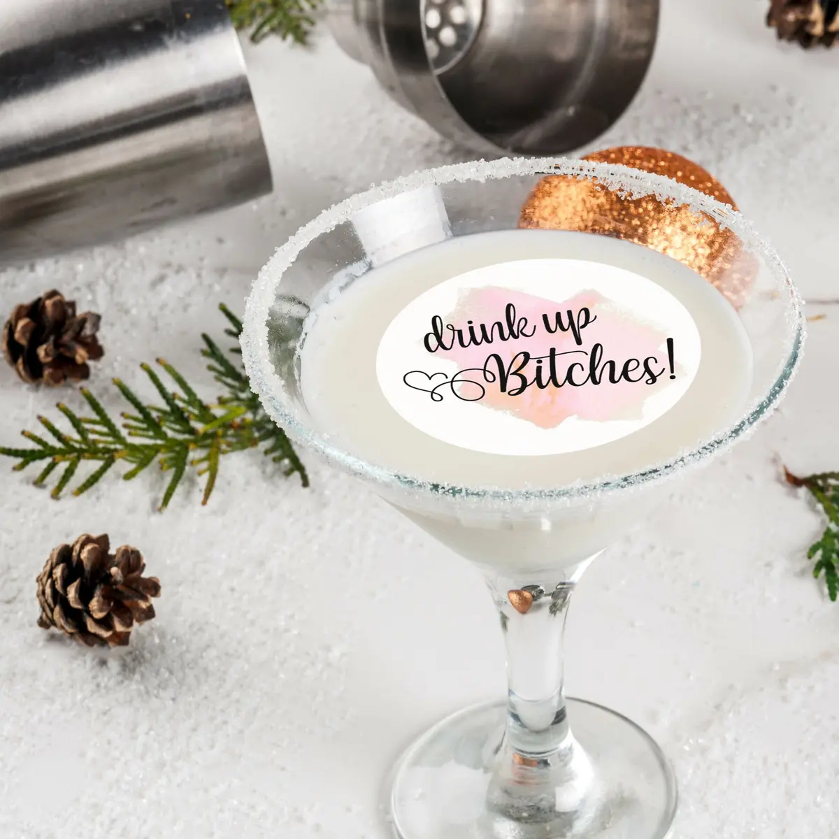 Drink Up B*Tches Edible Cocktail Drink Toppers 1
