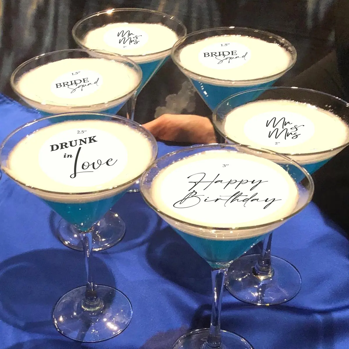 Sample Pack Edible Cocktail Drink Toppers 1