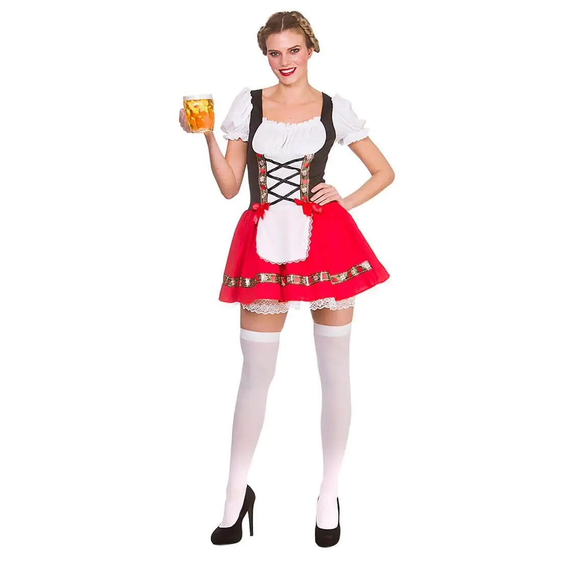 Oktoberfest Beer Girl German Festival Fancy Dress Costume 1