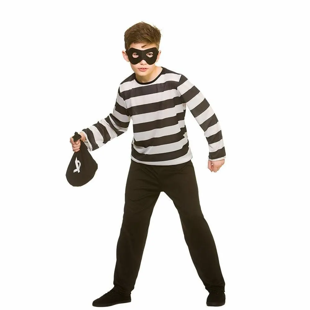 Kids Halloween Thief Costume – Sneaky Robber Fancy Dress