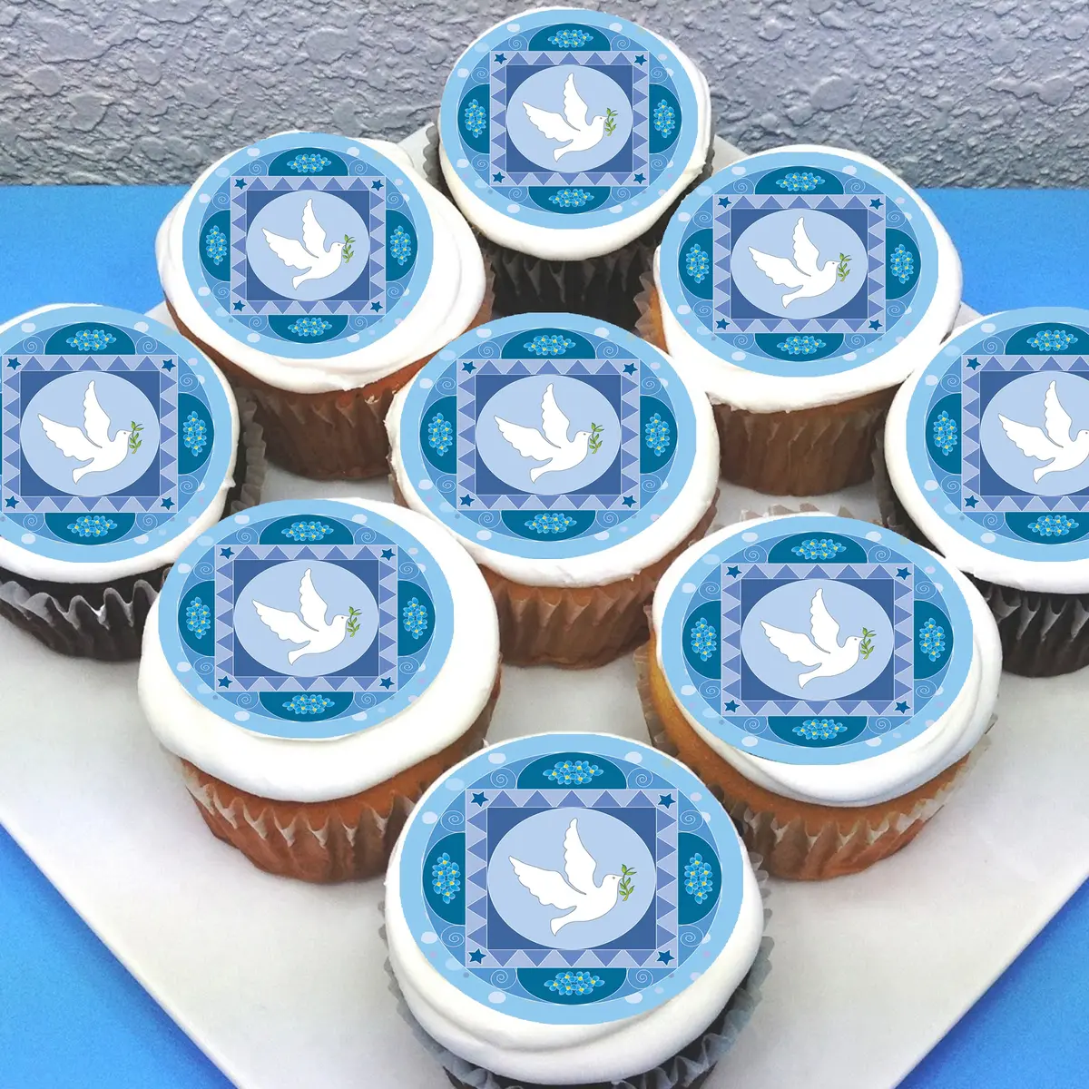 Confirmation Edible Cupcake Toppers 1