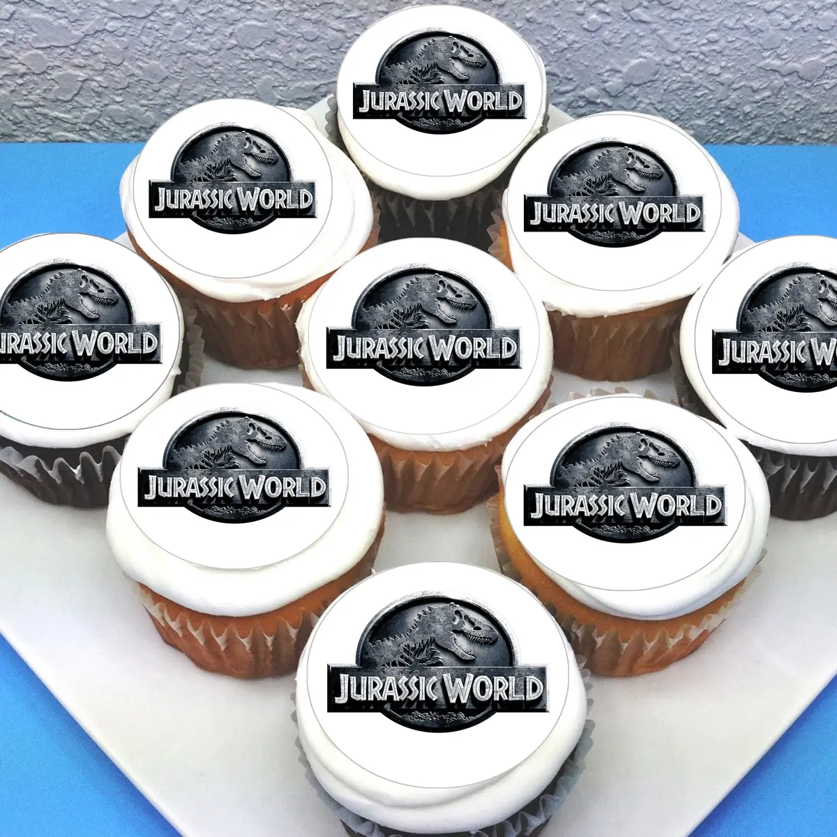 Jurassic World Edible Cupcake Toppers 1