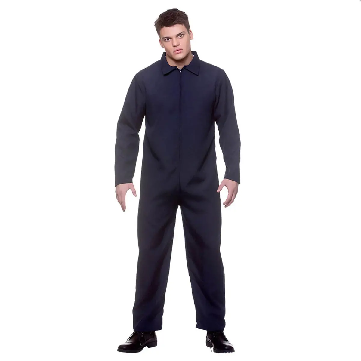 Mens Mechanic Jumpsuit Blue Boiler Suit Overalls Fancy Dress 1