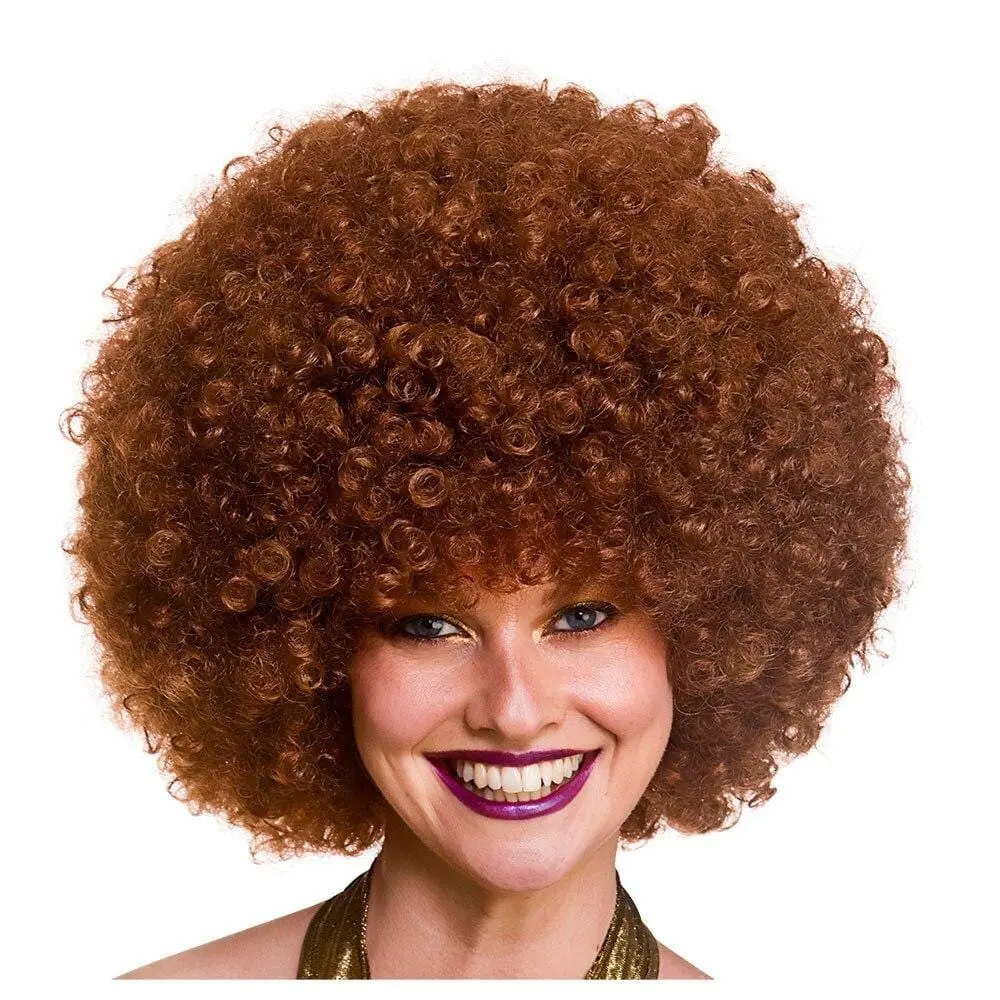 Giant Afro Wig 1970S Disco Hair Retro Fancy Dress Halloween 1