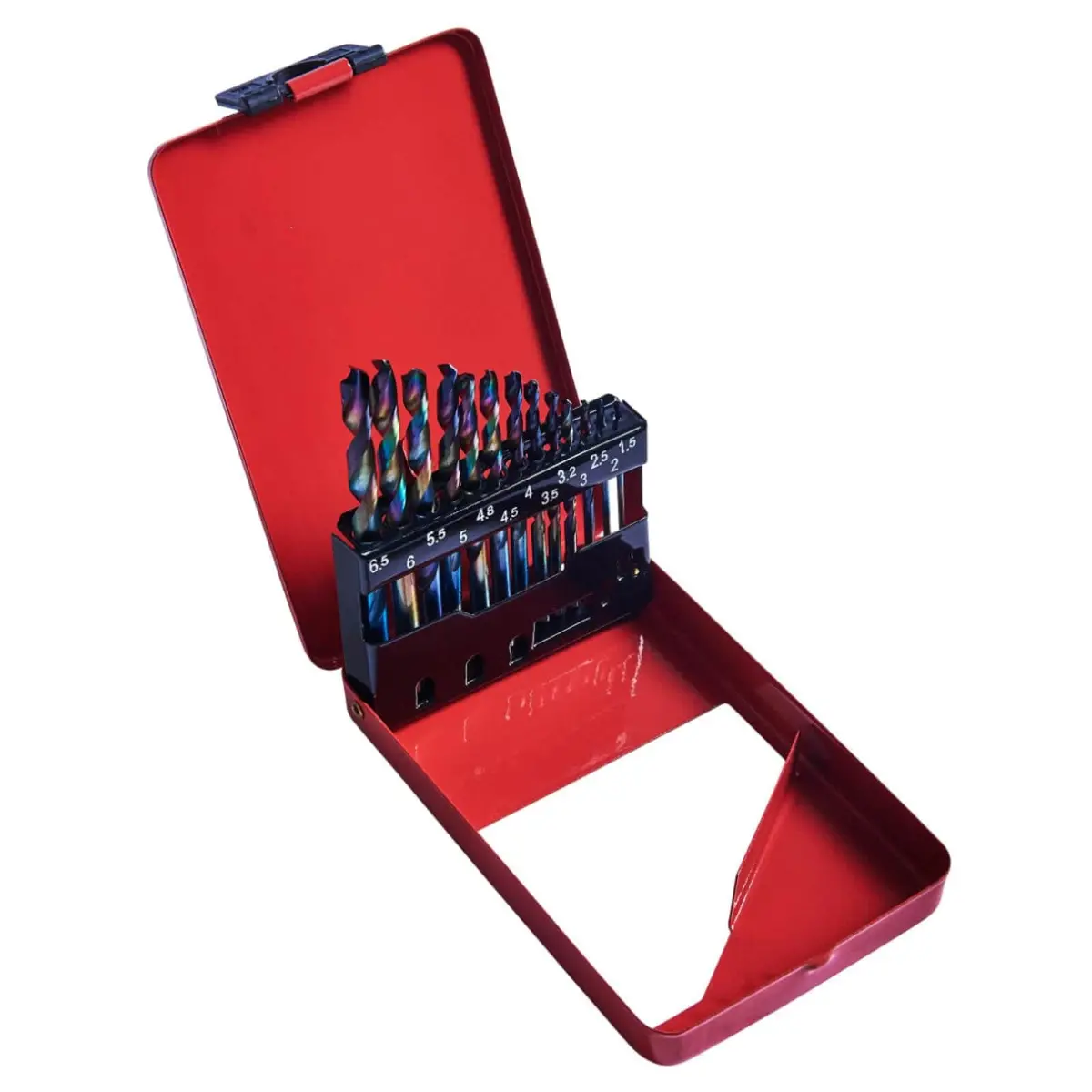 Amtech 13 Piece High Speed Steel Titanium Drill Bit Set 1