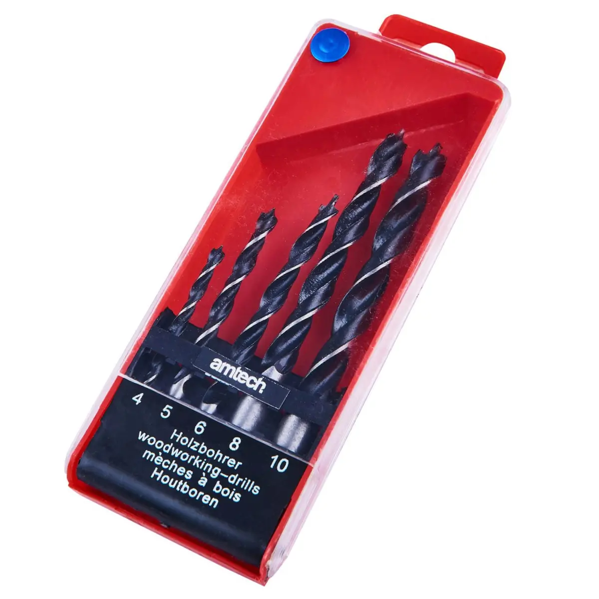 Amtech 5 Piece Wood Drill Bit Set 1