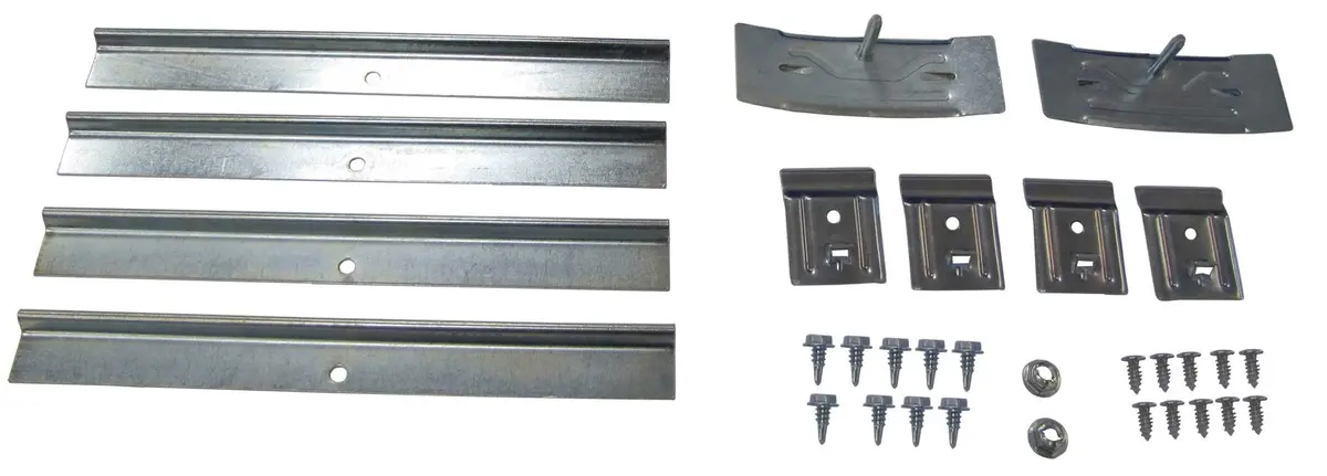 Rocker Moldings Clips Set, 2Nd Design 67 Gto 1