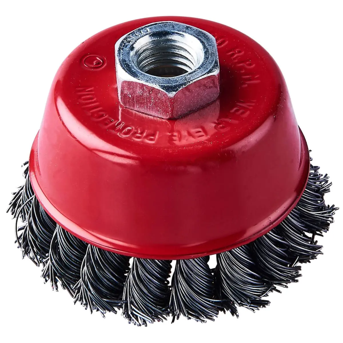 Amtech Twist Knot Wire Cup Brush 3" 4" 1