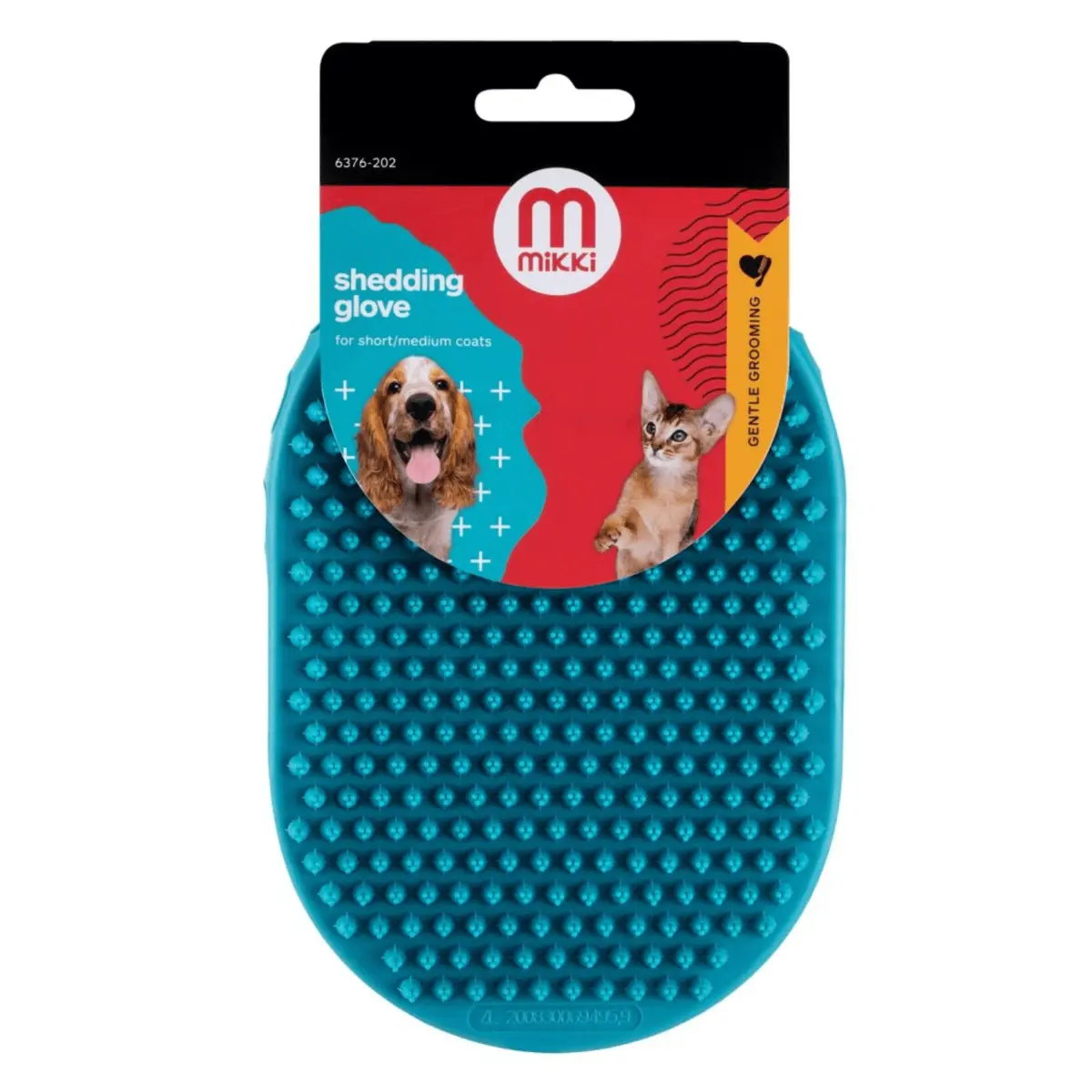Mikki Shedding Glove Pet Grooming Hair Remover Short Medium Coats Dog 1
