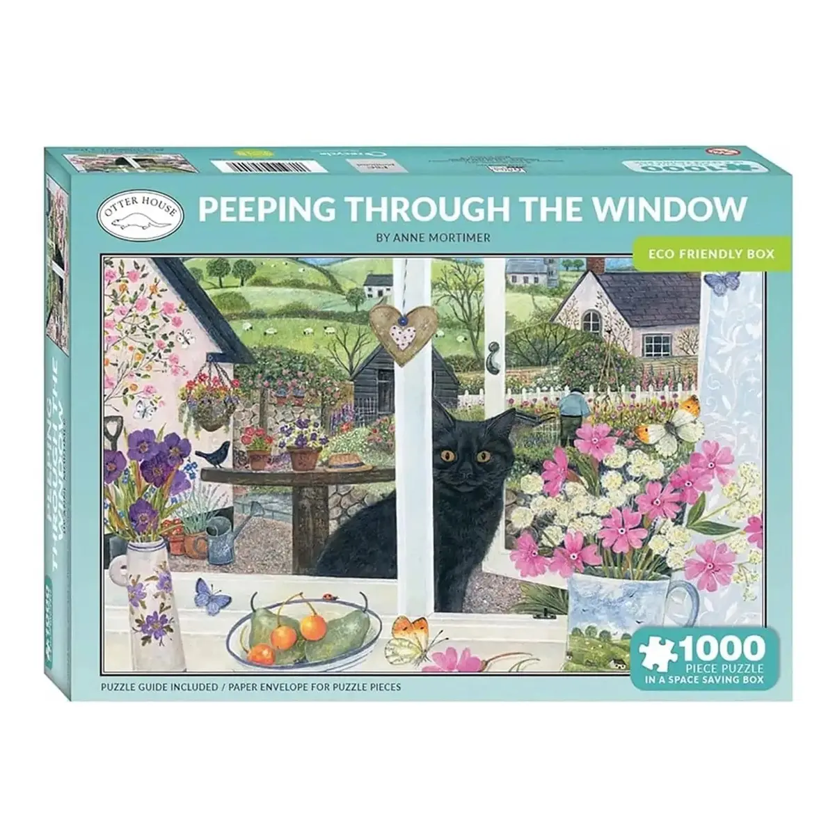 Otter House Illustrated Jigsaw Puzzle Travel Nature 1000 Pieces 1
