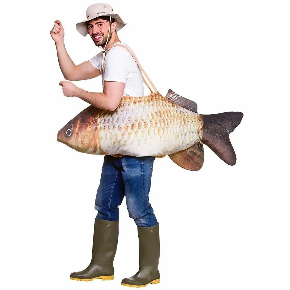 Adult Catch Of The Day Costume Fish Fancy Dress Halloween 1