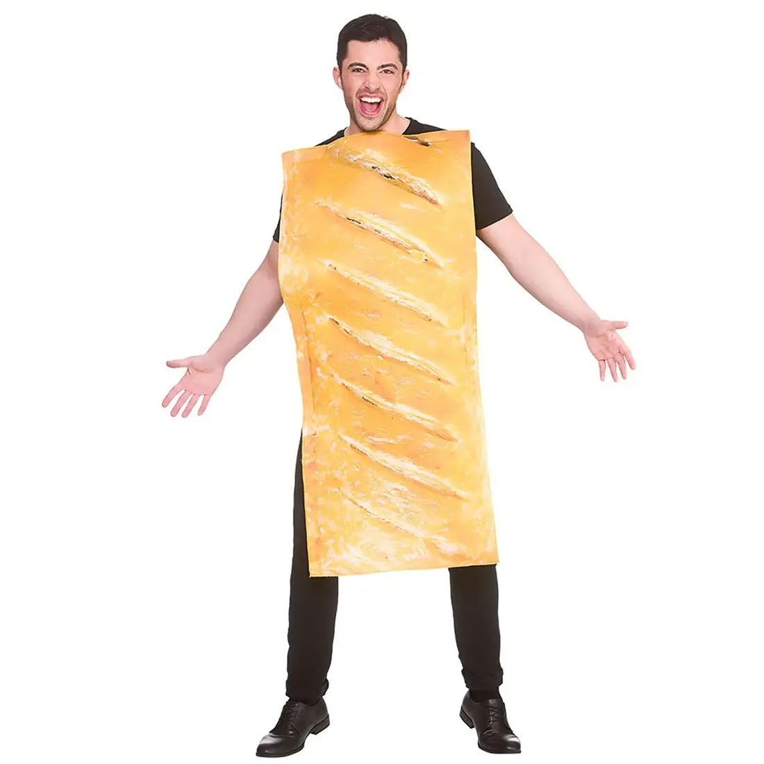 Adults Funny Sausage Roll Food Costume Fancy Dress Party 1