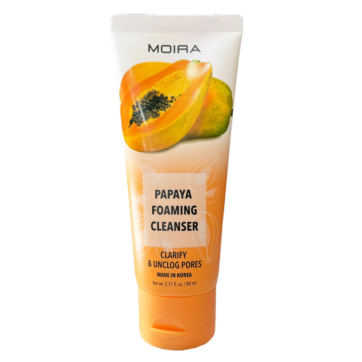 Limpiador Facial En Espuma Papaya - Moira 1