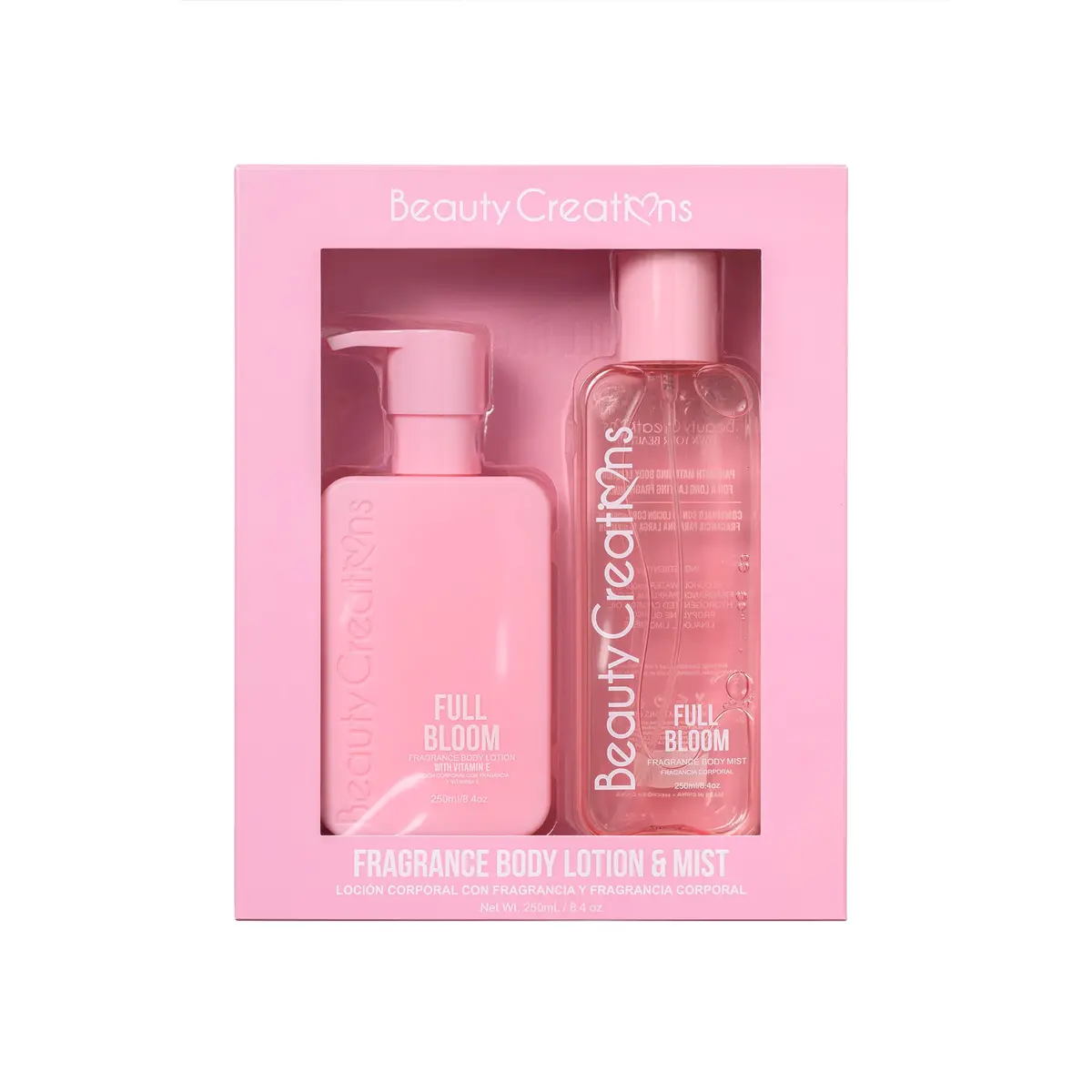 Set Body Mist Y Crema Corporal Full Bloom - Beauty Creations 1