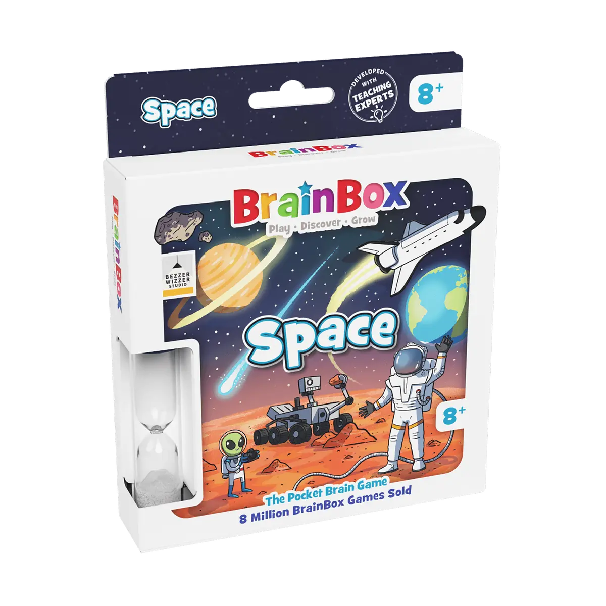 Brain Box Pocket Game Family Fun Memory Question Cards Age 8+ 1