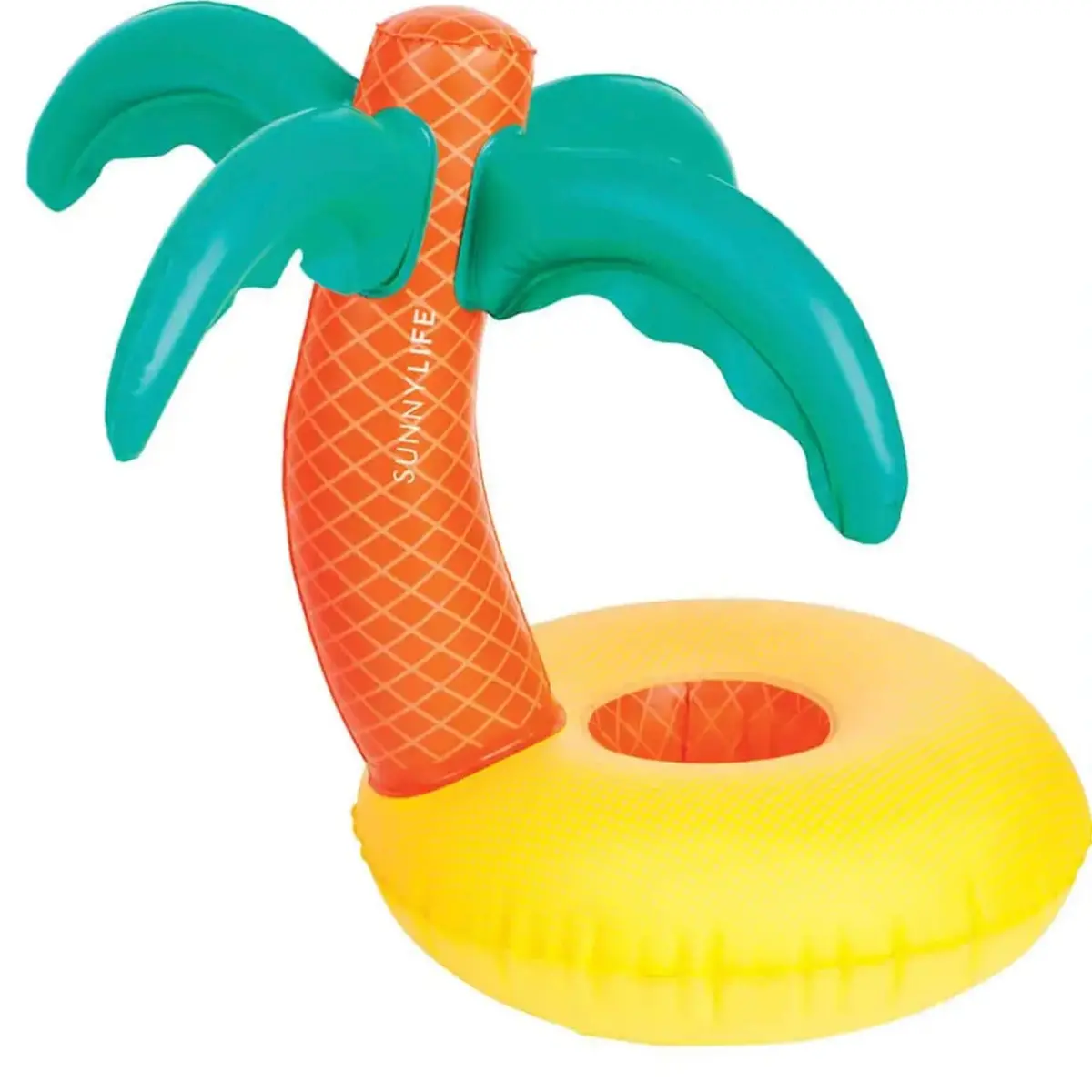 Tropical Inflatable Drink Holder Pool Float Desert Island 1