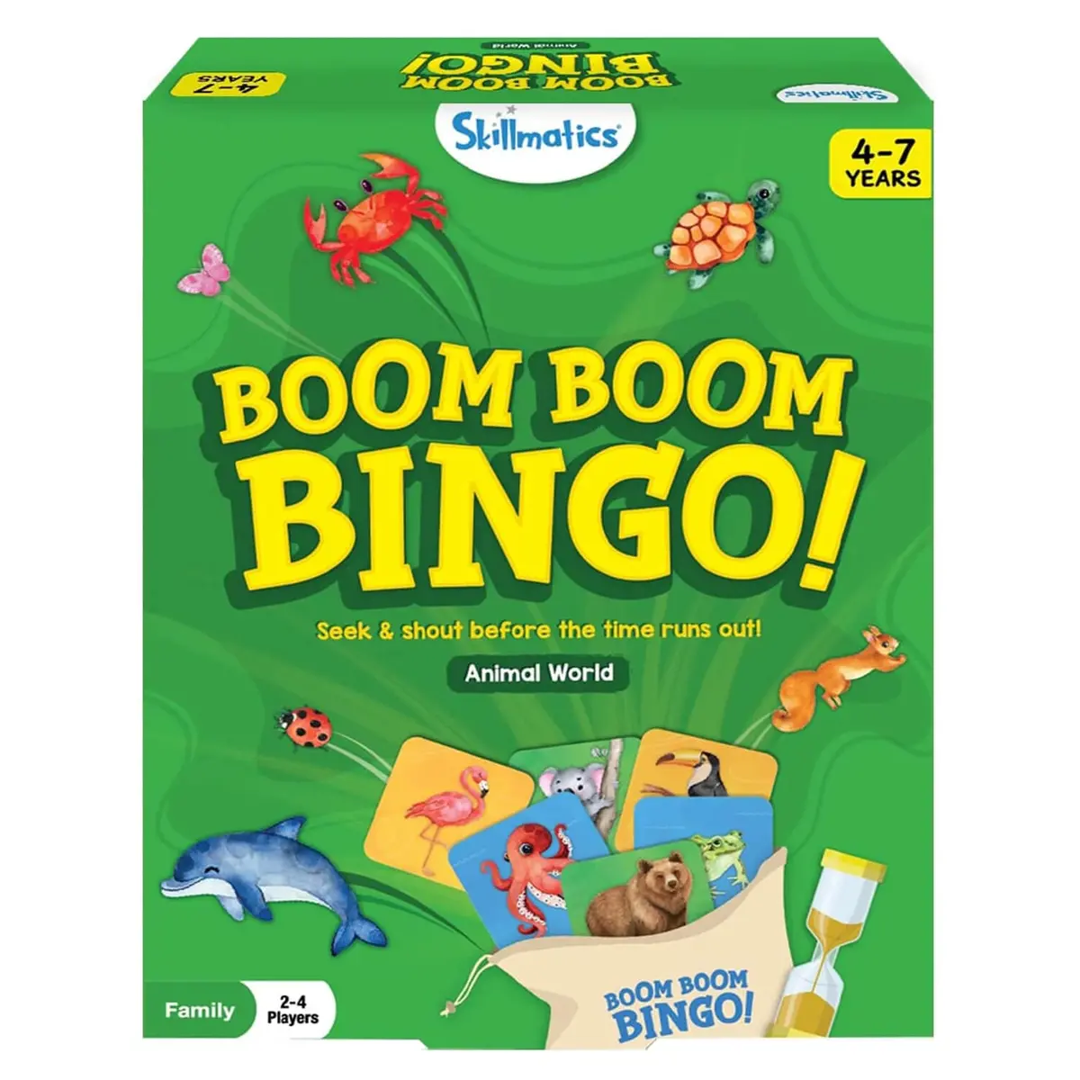 Boom Boom Bingo Game Pre-School Tile Matching Board Age 4+ 1