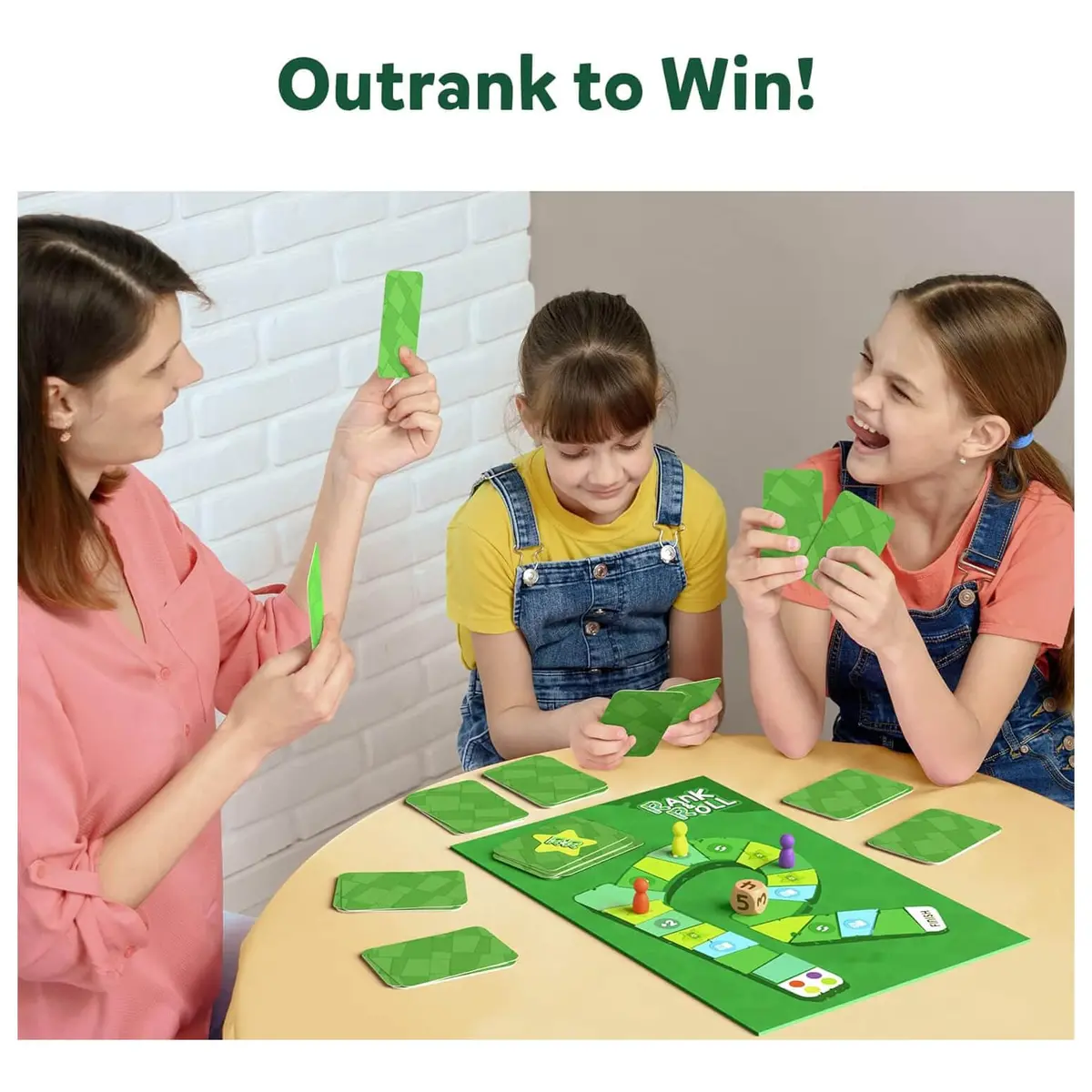 Rank & Roll Family Board Game Amazing Animals Trumps 2-4 Players 2