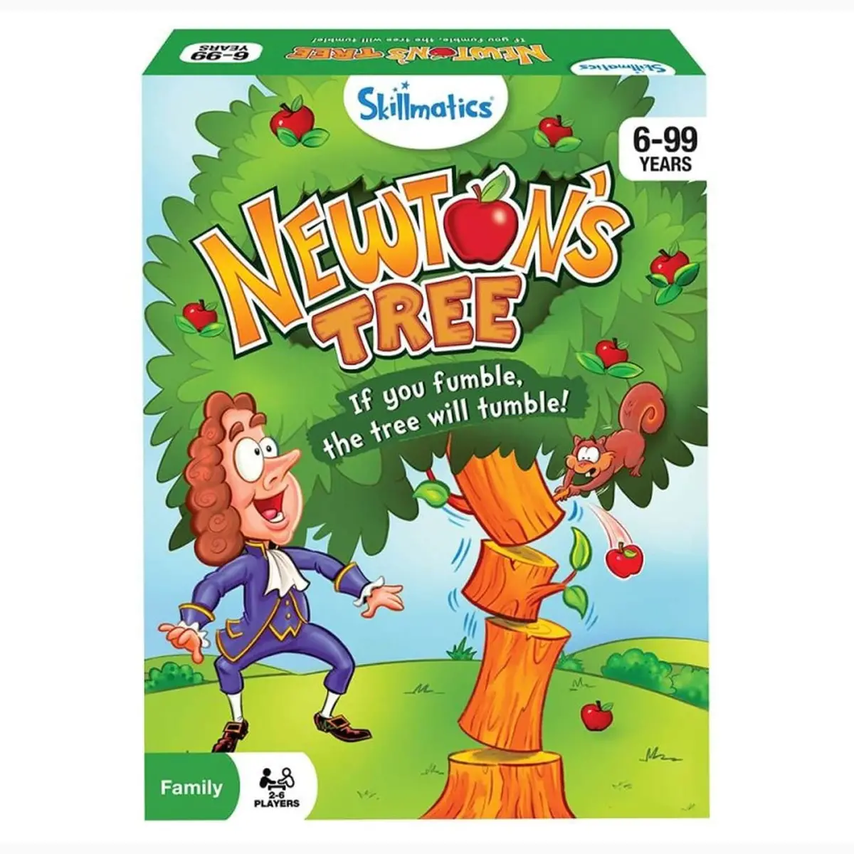 Newton's Tree Game Balance Skill Wooden Trunk Family Fun Age 6+ 1