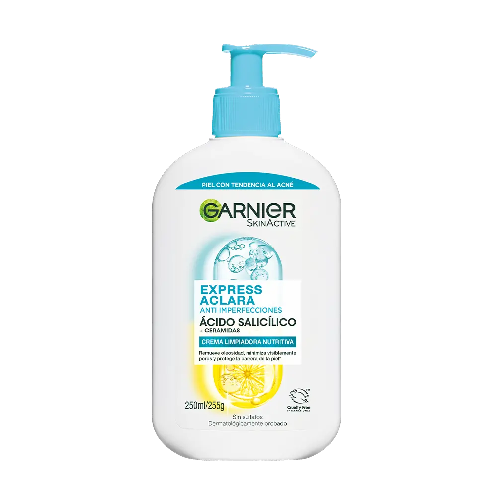 Crema Limpiadora Express Aclara Anti-Imperfecciones - Garnier Skin Active 1