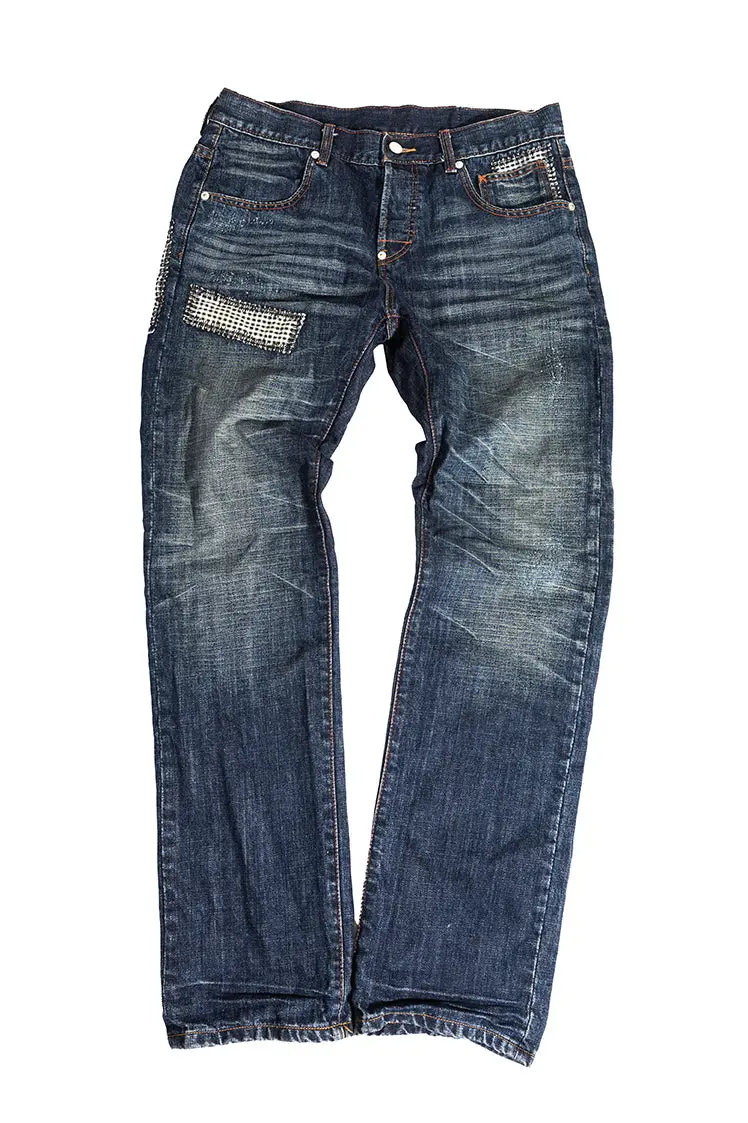 Patches Public Label Blue Denim 1