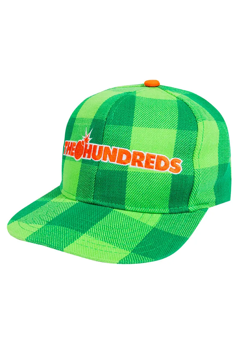 Plaid Bar Logo Snapback 1
